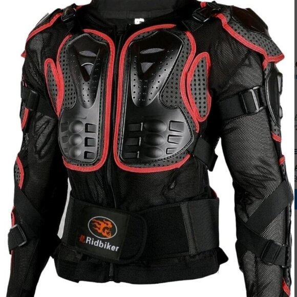 Ridbiker Full Body Armor Protector Removable Racing Jacket Motocross‎ Size 3XL - Picture 8 of 9